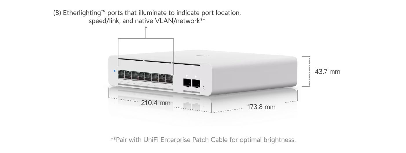 Switch Pro XG 8 PoE